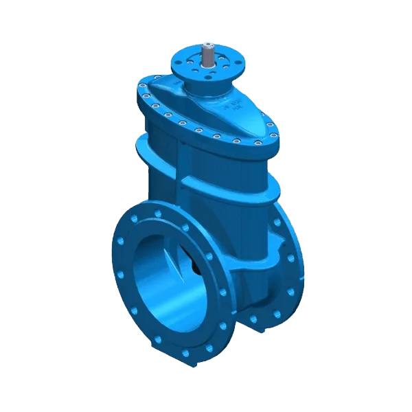 Vanne à opercule avec platine ISO Vanne à opercule ISO avec revêtement epoxy pour réseaux d’eau et irrigation