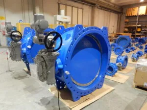 DSCN3823 | Double-Eccentric Butterfly Valves DIN F4 for water supplies